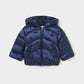 Mayoral - Baby Girls Hooded Print Puffer Coat