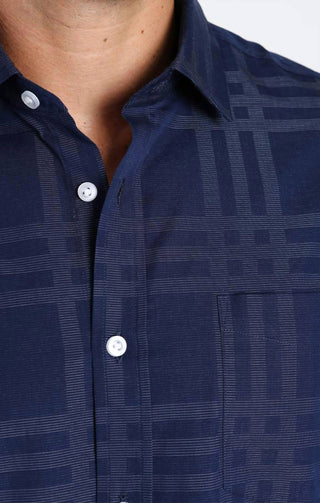 Jachs New York - Camisa Hayati com gola aberta