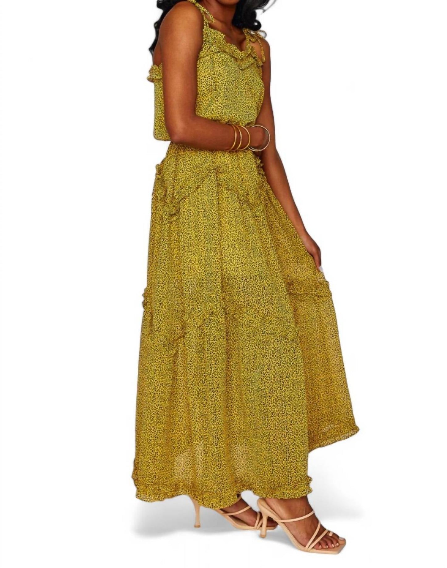 Buddylove - Rori Tie-Shoulder Maxi Dress