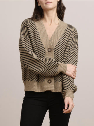 Esplêndido - Cardigan listrado Kendall