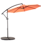 10ft Offset Hanging Market Patio Umbrella with Easy Tilt Adjustment