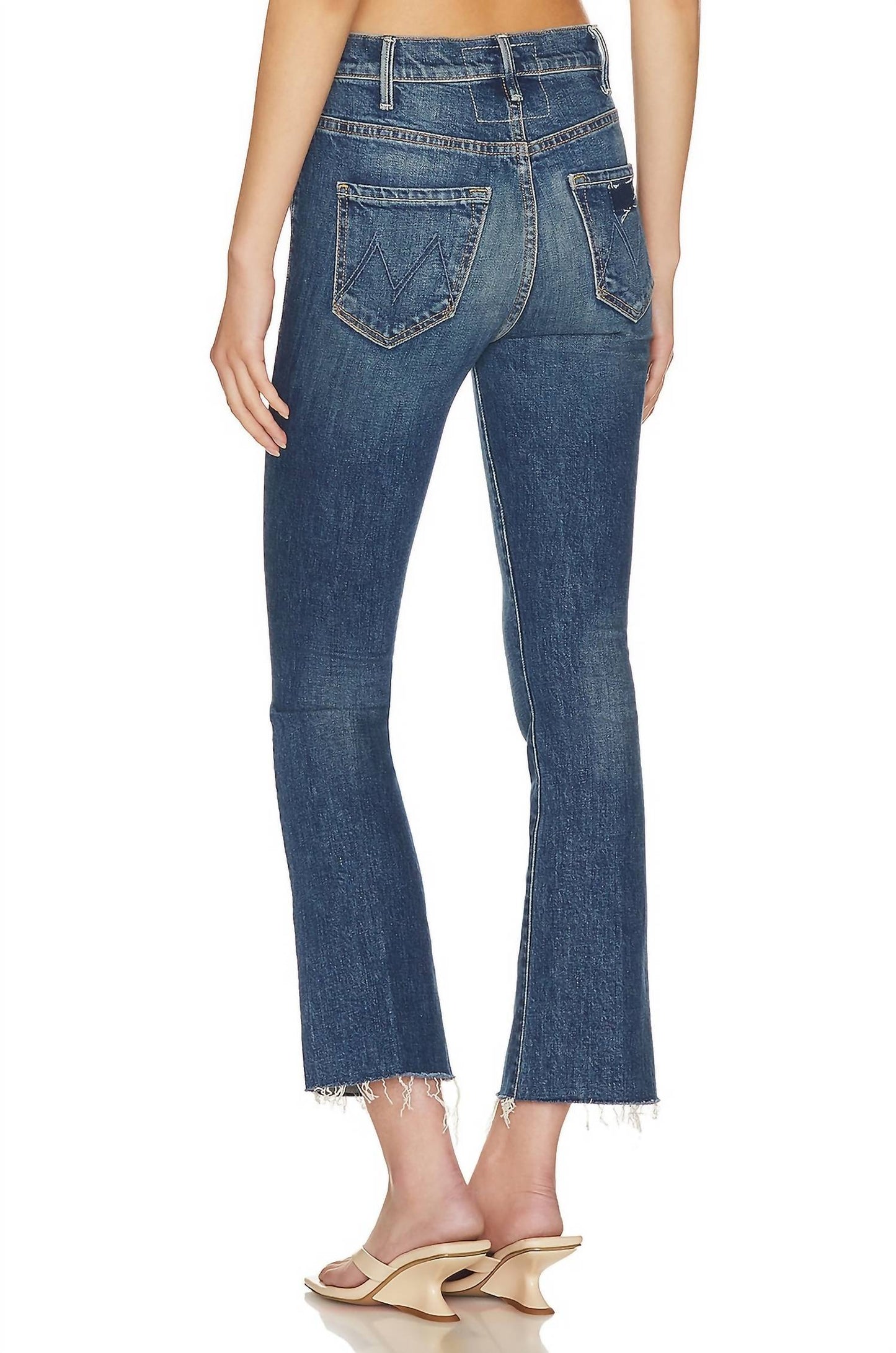Mother - Hustler Flood Fray Jeans