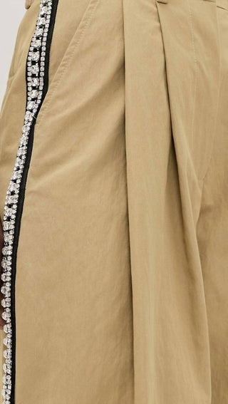 Essential Antwerp - Rhinestone Tape Pants