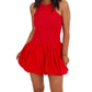 Illa Illa - Right on Time Bubble Hem Mini Dress