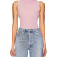 Commando - Ballet Sleeveless Mockneck Bodysuit