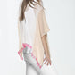 Label+Thread - Amelia Tassel Poncho