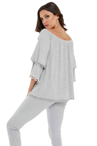 French Kyss - Top Caroline Ombro a Ombro