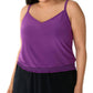 Magicsuit - Plus Size Justina Blouson Tankini Top