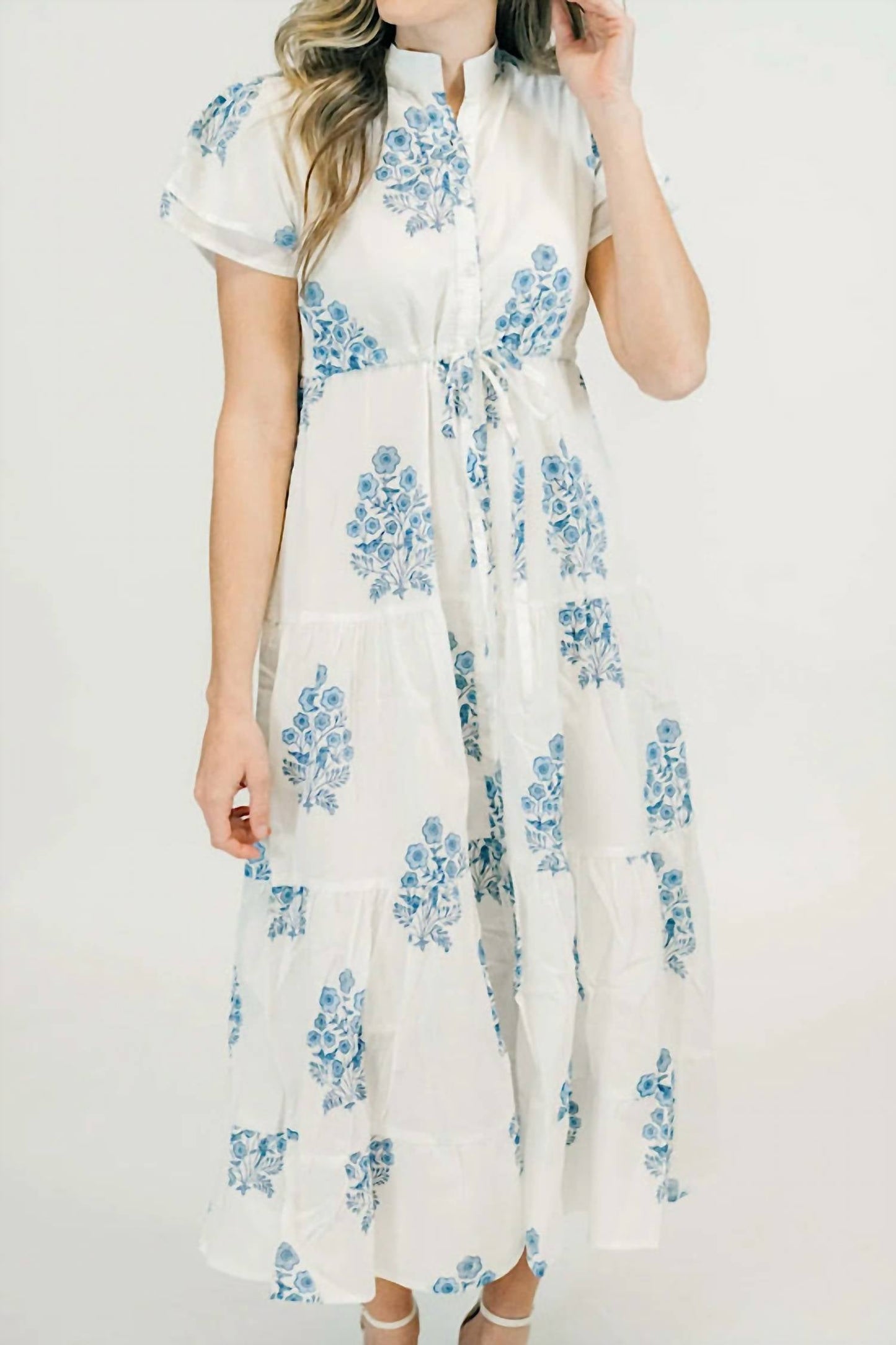 Victoria Dunn - Magnolia Flutter Midi Dress