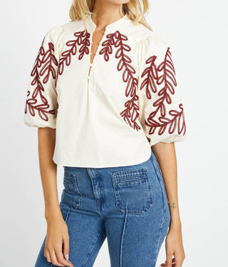 Caballero - Elodie V-neck Top