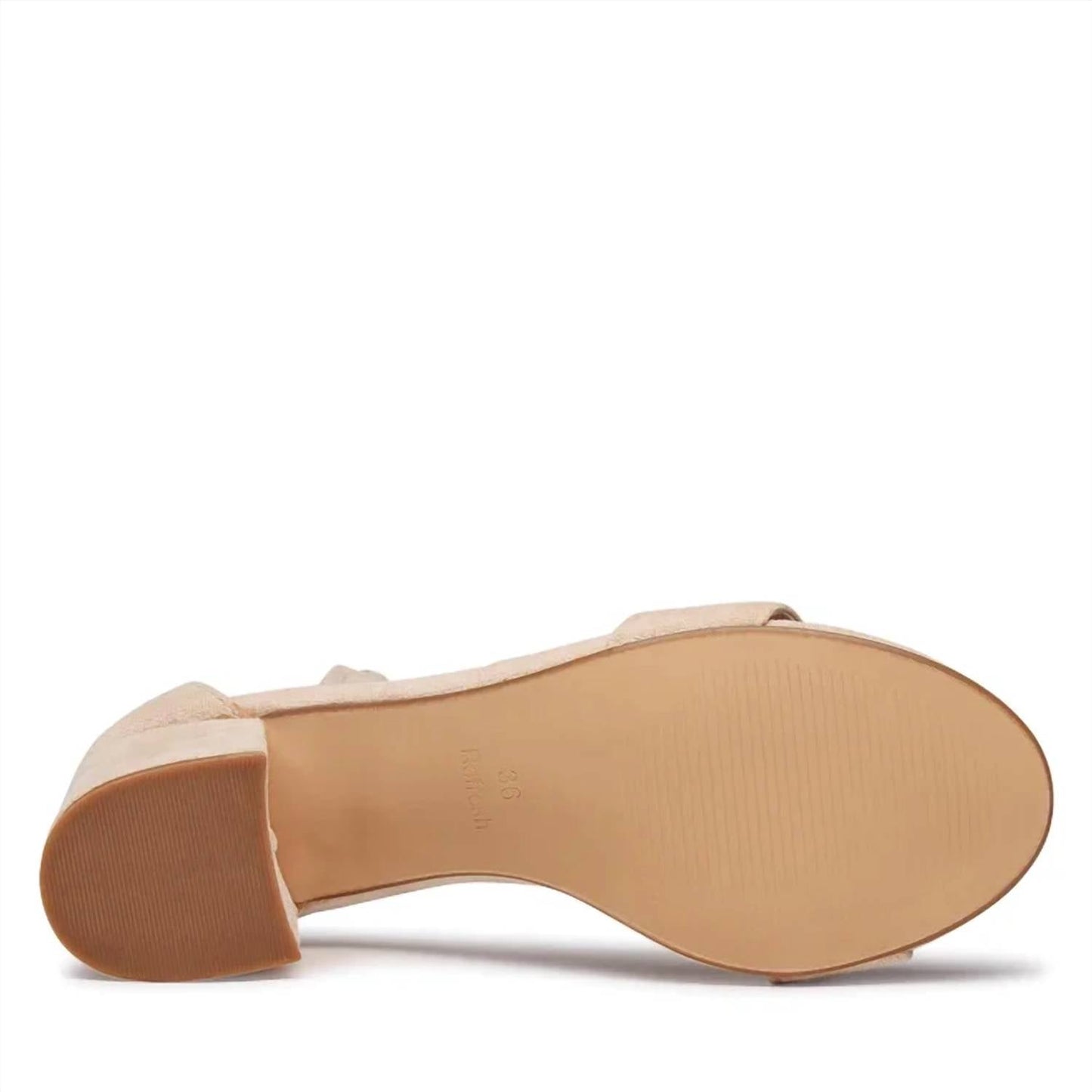 Xti - Women's Block Heel Suede Sandals