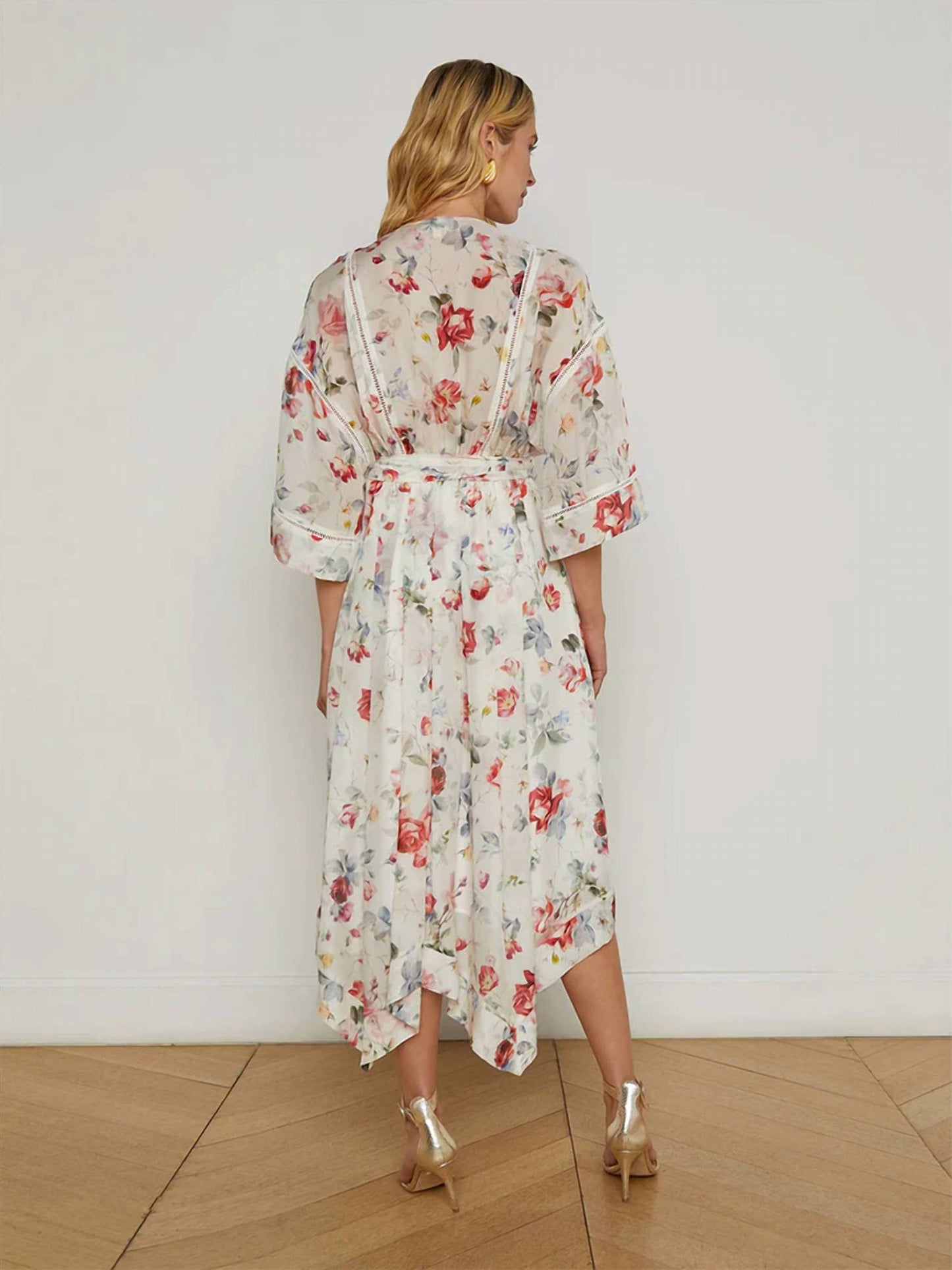 L'Agence - Miki Handkerchief Hem Dress