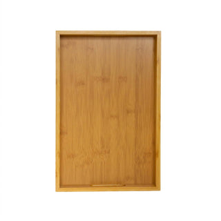 Creative Gifts International - Bandeja de servir de bambu natural