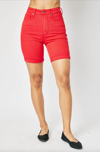 Judy Blue - Bermuda com controle de barriga