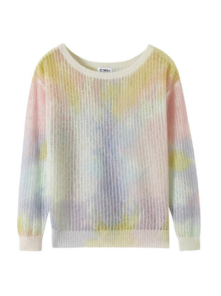 27 Miles Malibu - Gwen Tie-dye Cashmere Blend Sweater