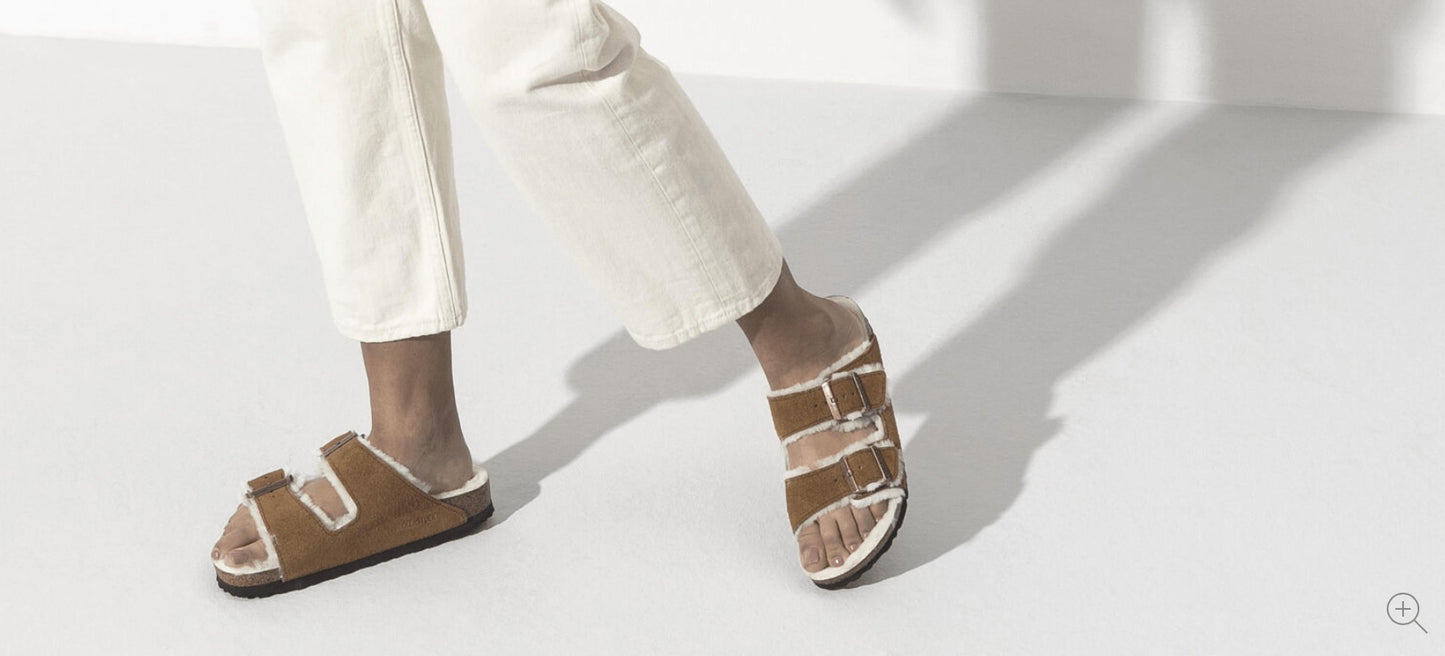 Birkenstock - Unisex Arizona Fur Shearling Sandal