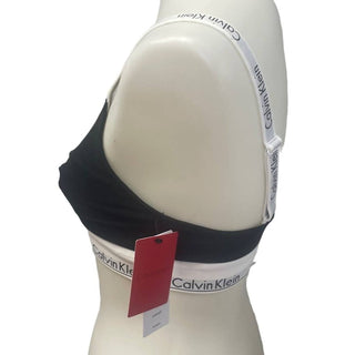 Calvin Klein - Sutiã Triângulo em Mistura de Algodão com Alça Ajustável e Sem Forro