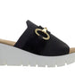 Bernie Mev - Women's Venti Buckle Wedge Sandals