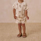 Quincy Mae - Teddy Woven Boxy Top + Short Set