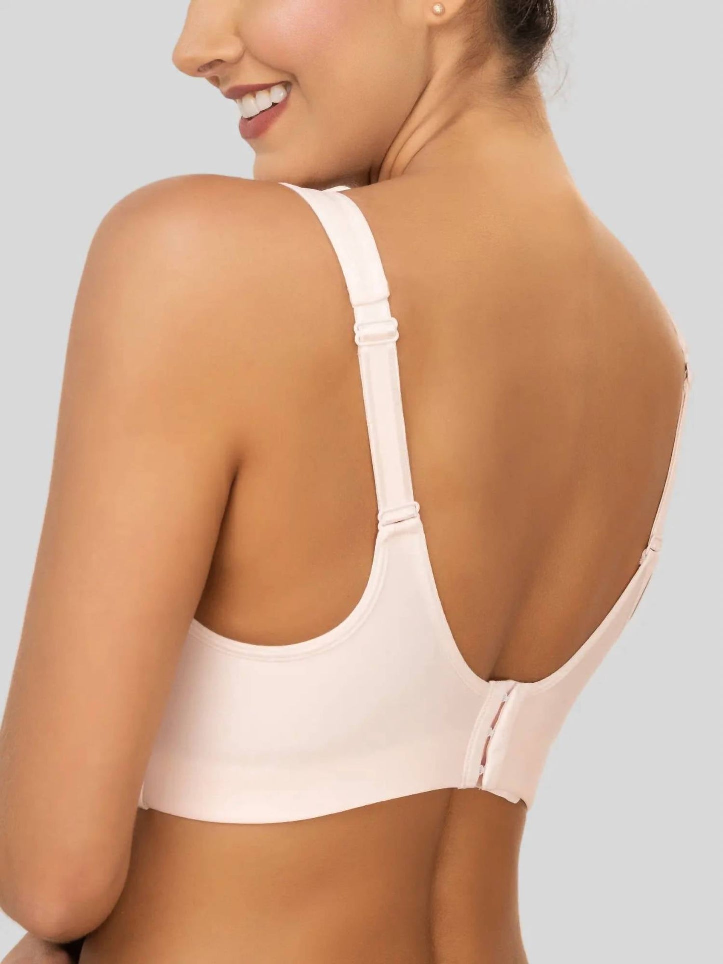 Siluets - Underwire Support Bra With High Coverage And Flexible Side Boning | No Roll Down