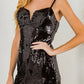 Cason Couture - The Esme Sequin Mini Dress