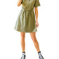 Very J - Darla Button Up Collared Dress