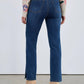 Fdj - Pull-on Straight Ankle Denim
