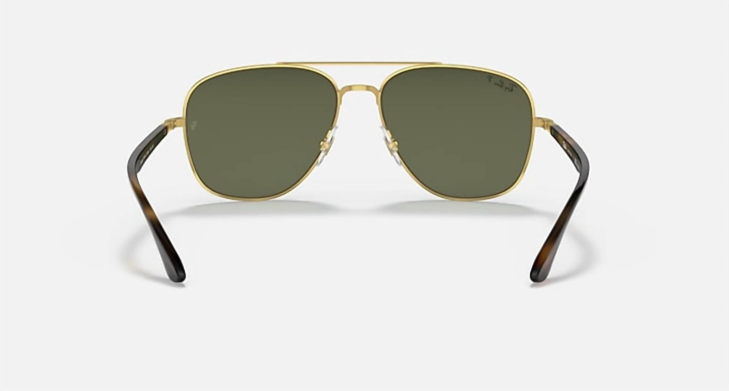 Ray Ban - Square Polarized Sunglasses Rb3683 - 001 - 58