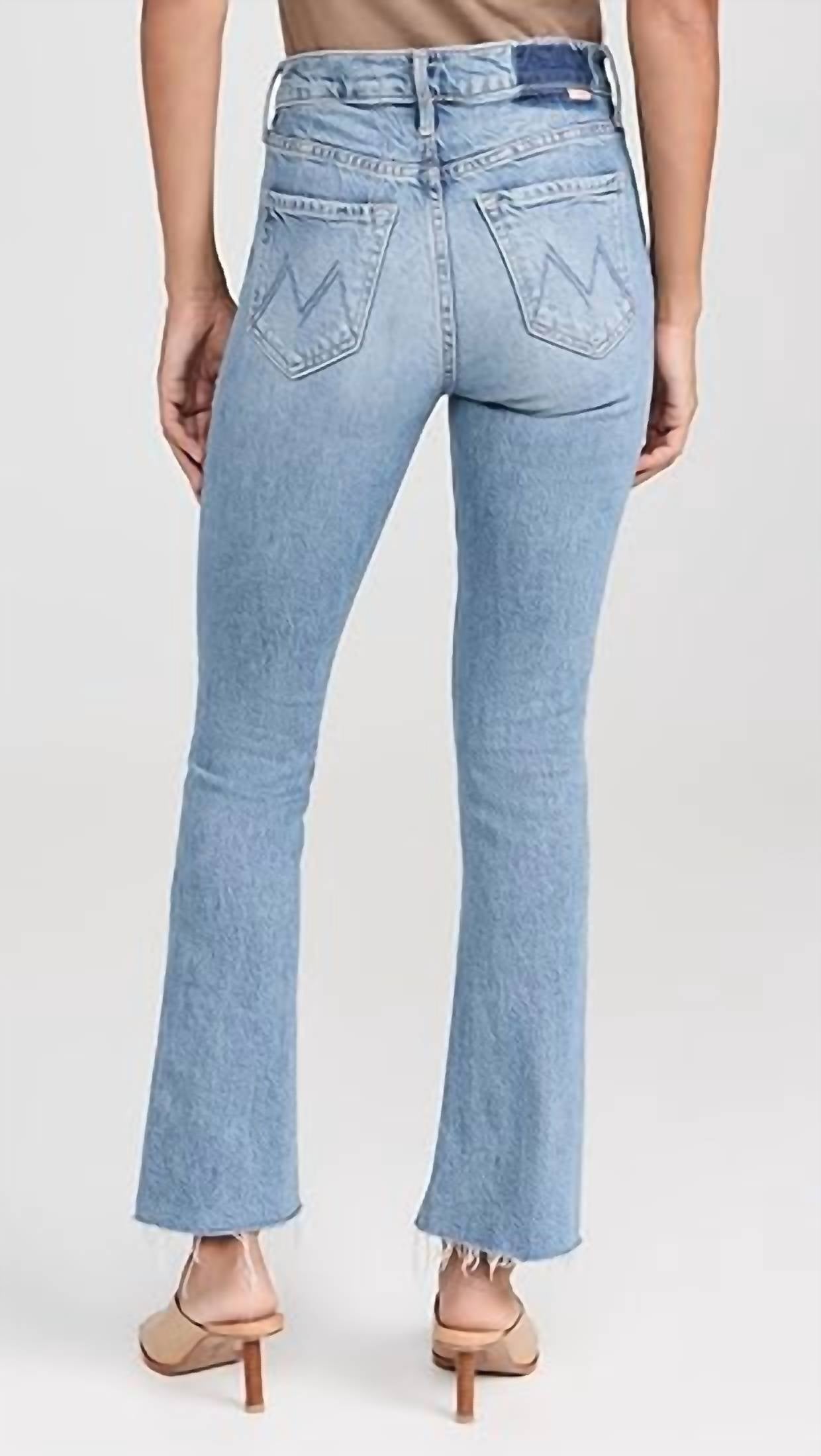 Mother - Outsider Flood Fray Jeans