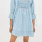 Free People - Sonora Denim Mini Dress