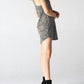 Angie - Acid Wash Mini Dress