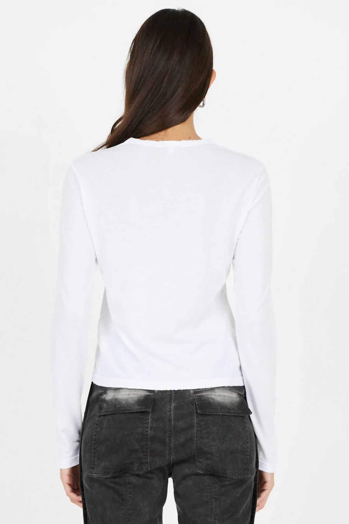 Agolde - Long Sleeve Crewneck Tee