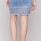 Charlie B - Women's Embroidery Cuff Skirt