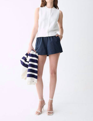Deluc - Colete Cardigan Amanda sem mangas em malha