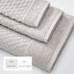 Cotton Diamond Waffle Weave Bath Towel Set - Grayson Collection