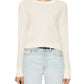 Enza Costa - Linen Open Knit Crewneck Sweater