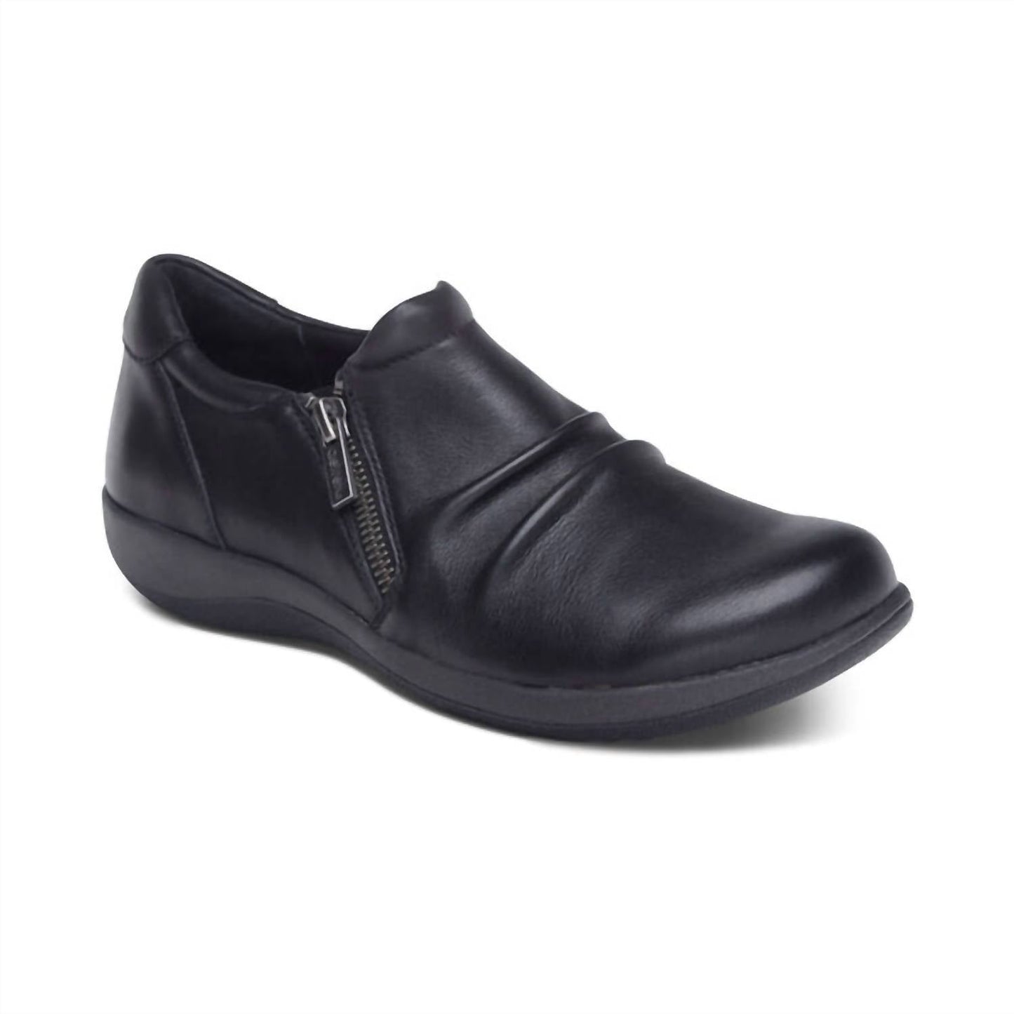 Aetrex - Women's Katie Side Zip Slip-on