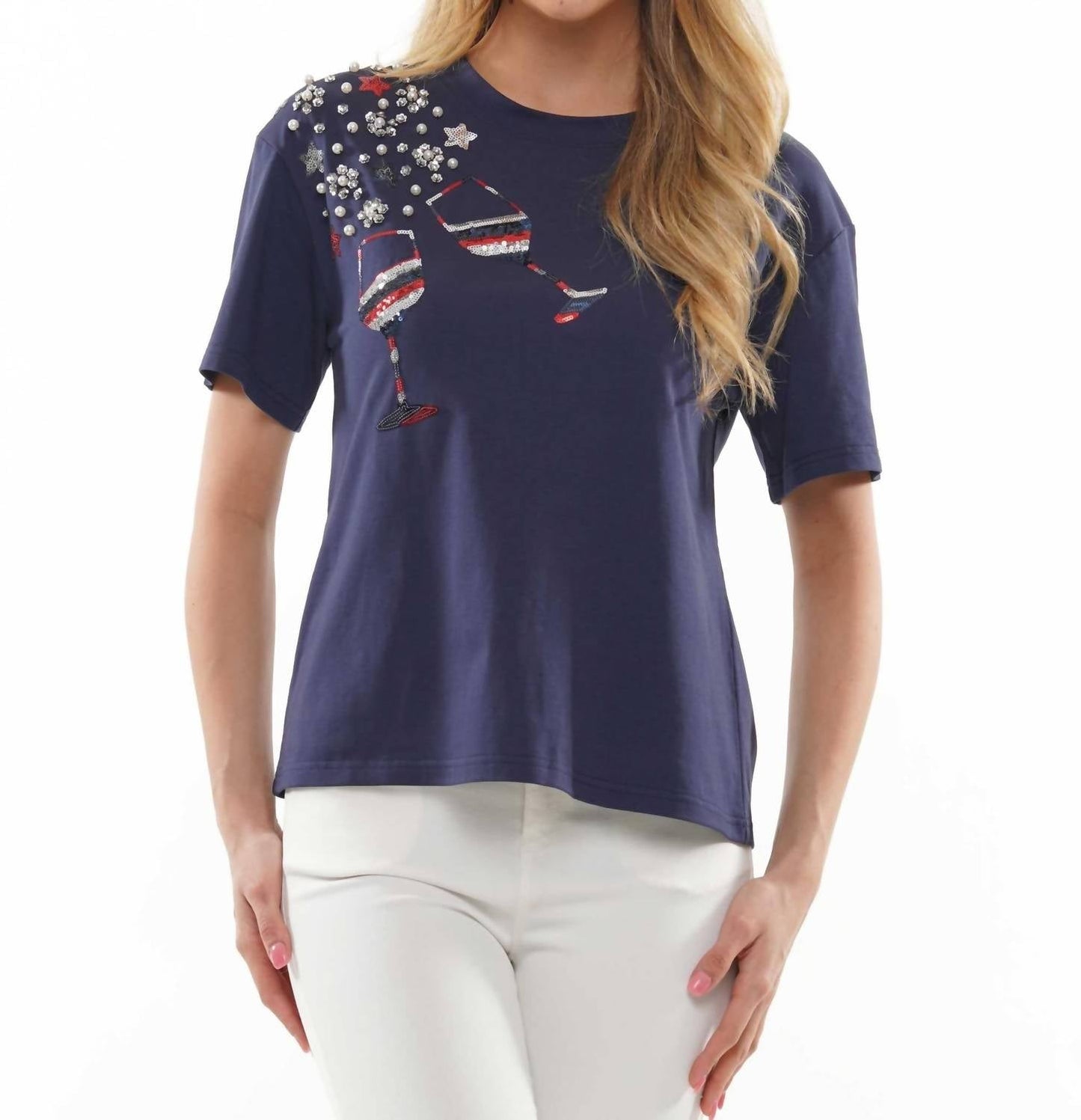 And The Why - American Wine Glass Tee