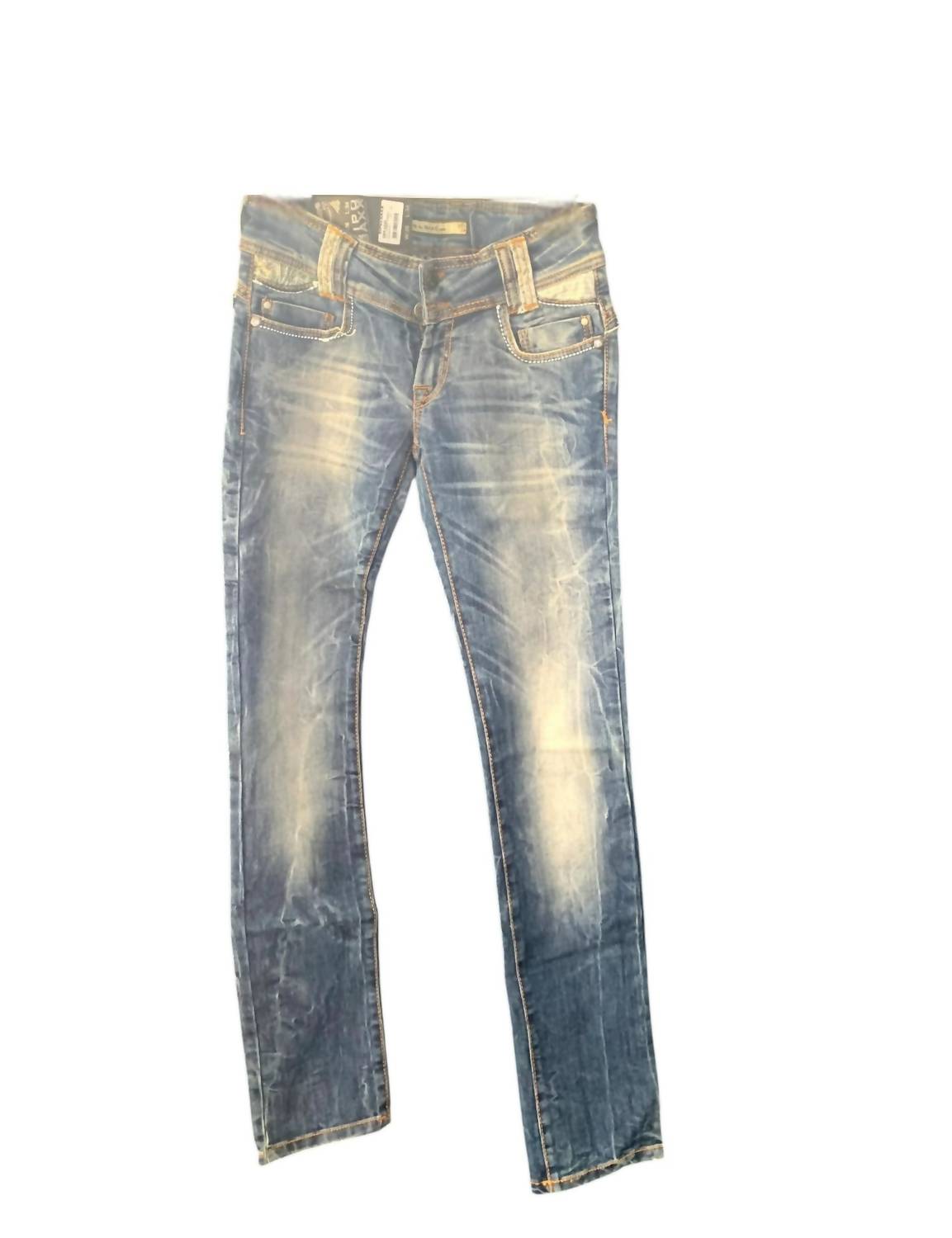Cipo & Baxx - Women's Durable Vintage Denim Jeans