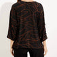 Joseph Ribkoff - Casual V-neck Abstract Top