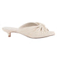 Intentionally Blank - Curfew Leather Kitten Heel