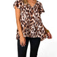 Buddylove - AVRIL FLUTTER SLEEVE V-NECK TOP