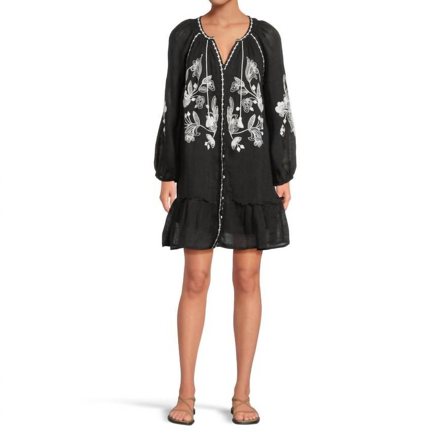 Tommy Bahama - Linen Gauze Tunic Coverup Dress