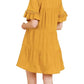 Umgee - Ruffle Sleeve Tier Dress