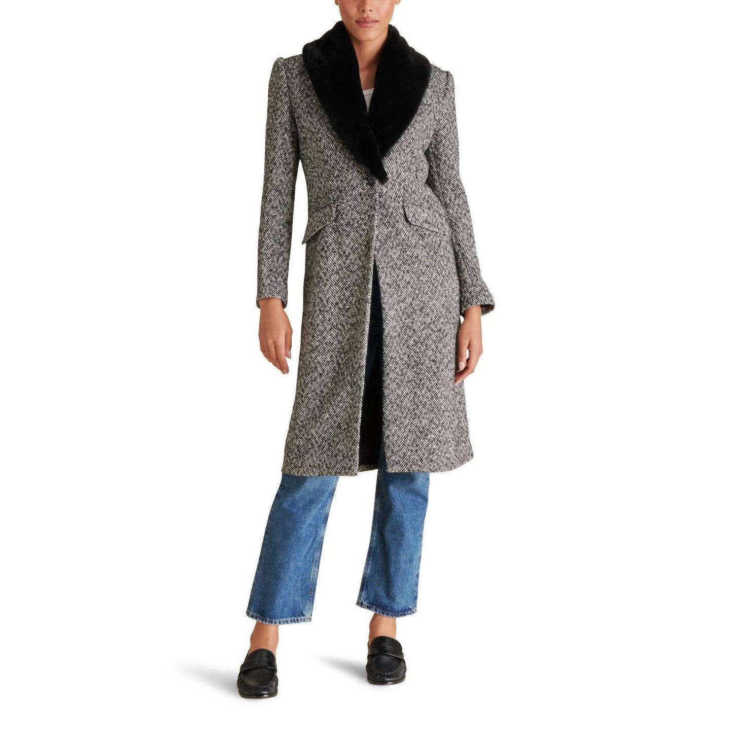 Steve Madden - Dienne Tweed Coat