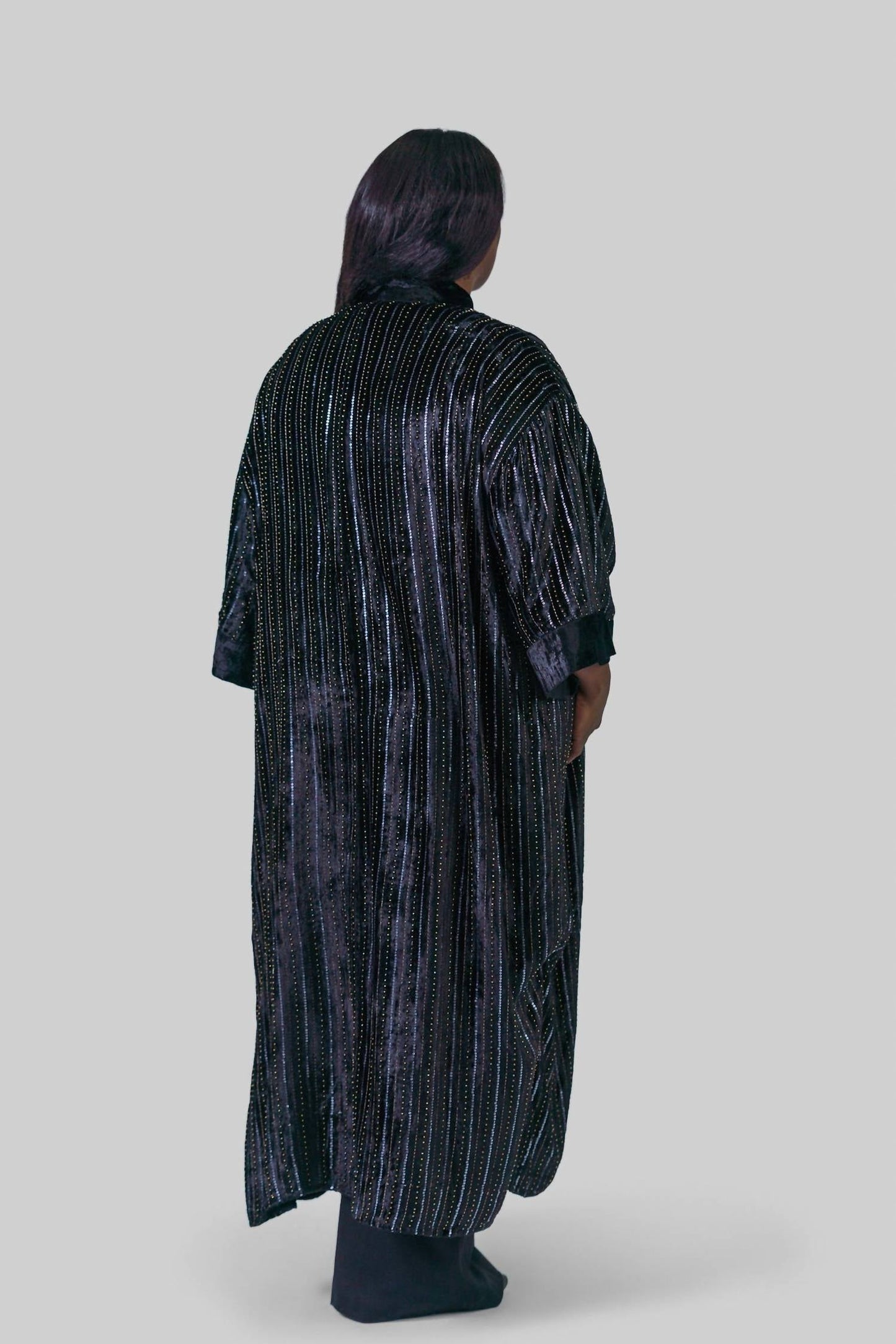 -Bl^Nk- - Dayton Coverup Cardigan - Plus