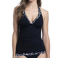 Profile By Gottex - Lettuce Ruffle Halter Tankini Top