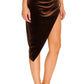 Amanda Uprichard - Aviette Velvet Skirt