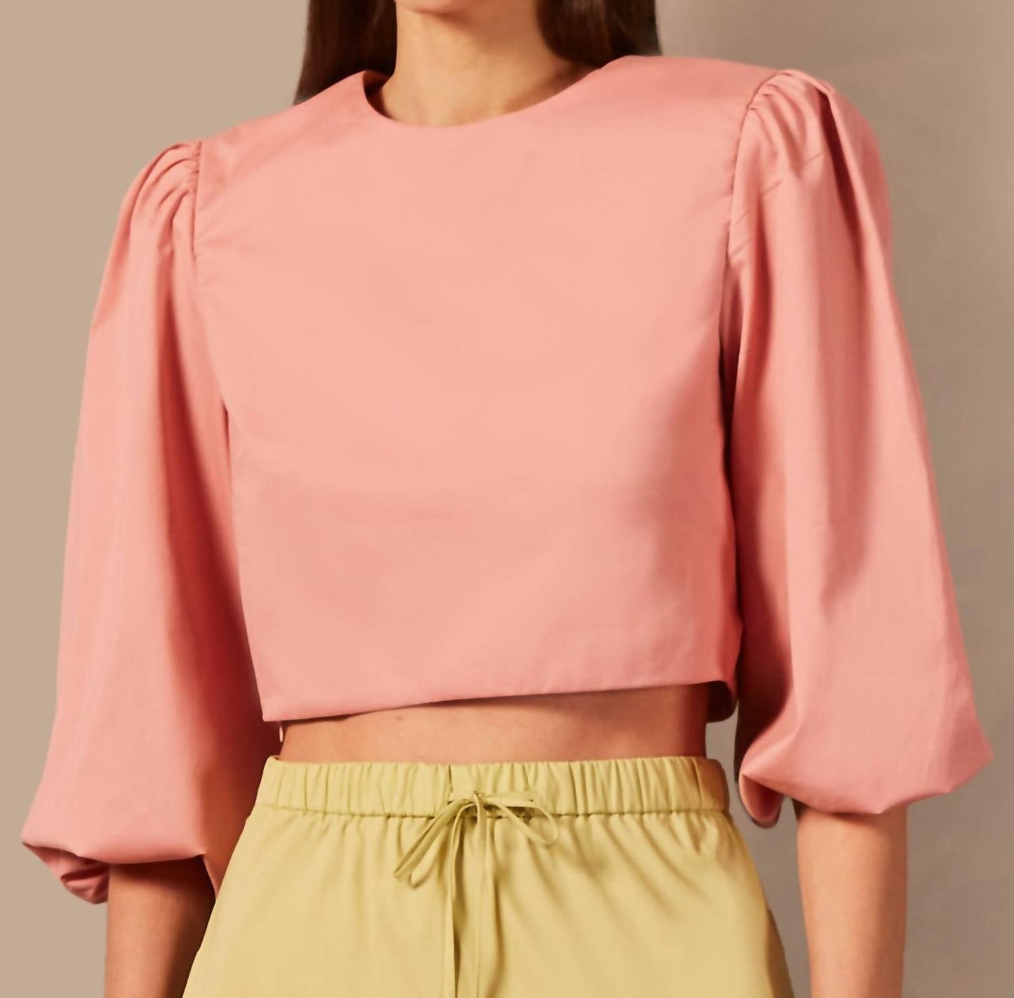 Adriana Degreas - Giardino Open Back Cropped Blouse