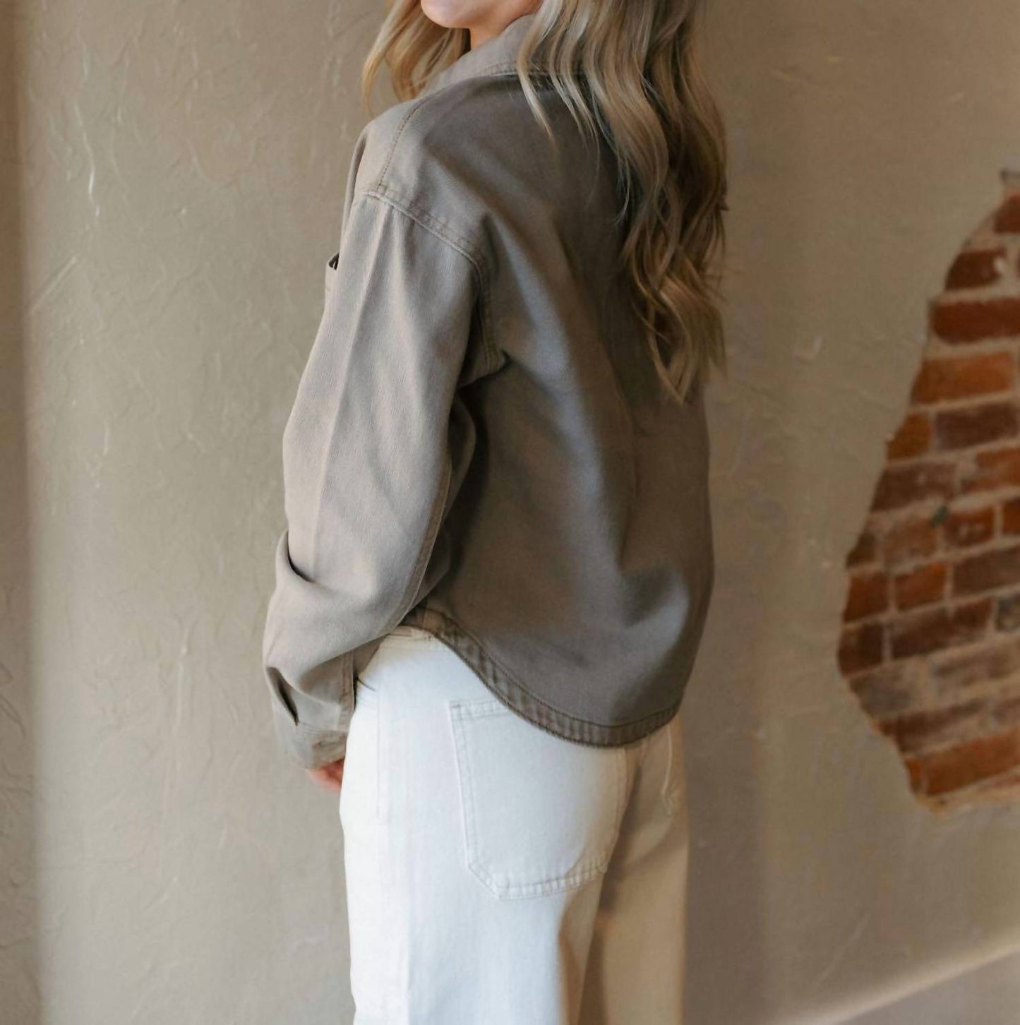 Z Supply - All Day Cropped Washed Jacket